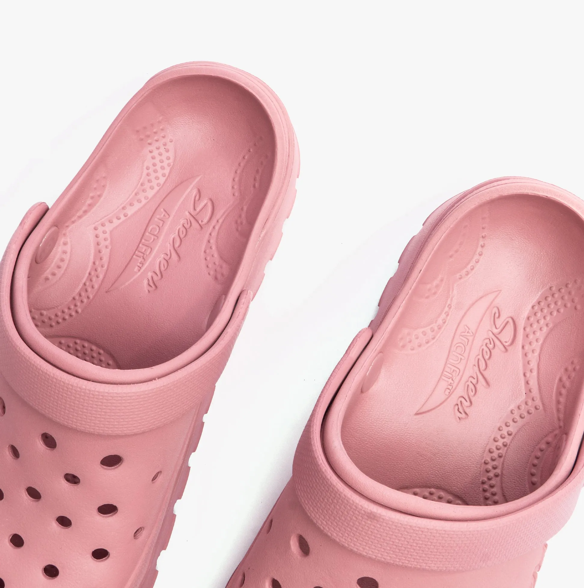 111371/ROS FOAMIES: ARCH FIT FOOTSTEPS - PUREJOY Womens Sandals Rose