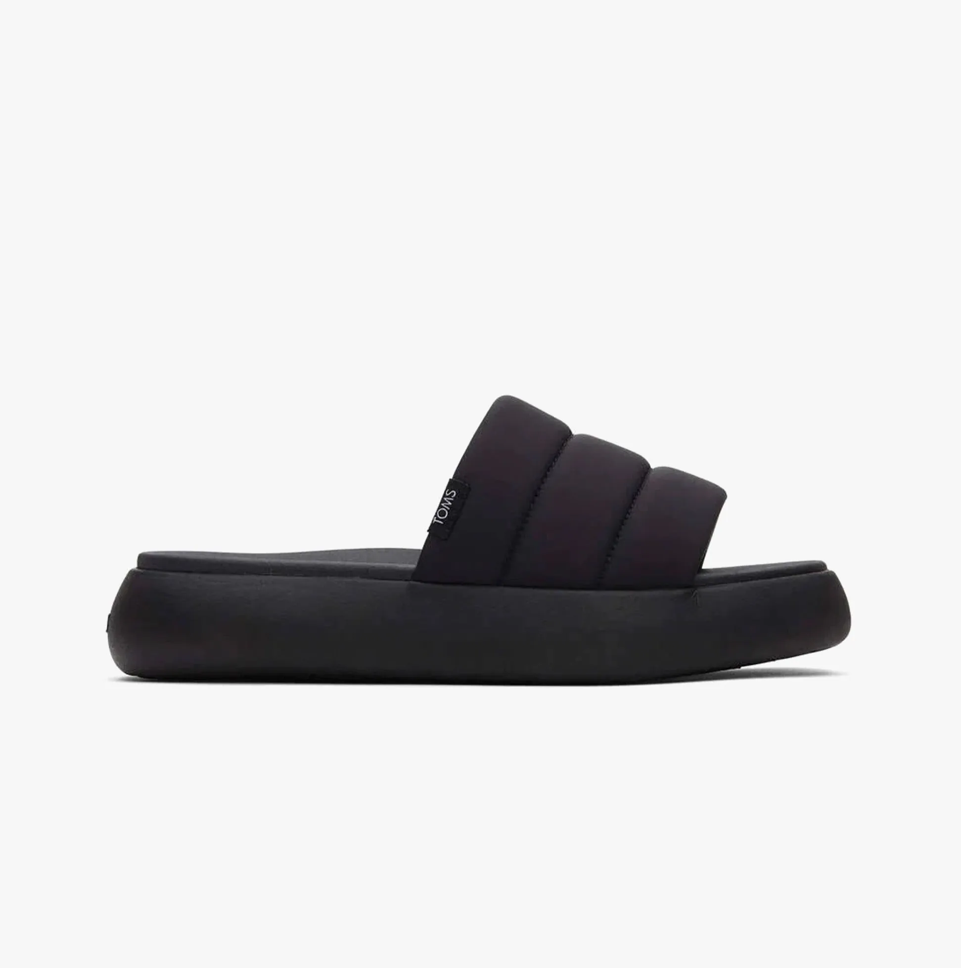 ALPARGATA MALLOW SLIDE Womens Sandals Black