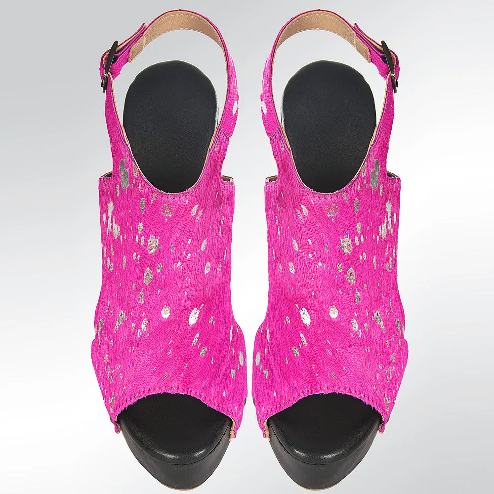 American Darling ADFT116 Hair-on genuine leather sandal footwear flip flop
