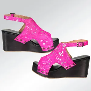 American Darling ADFT116 Hair-on genuine leather sandal footwear flip flop