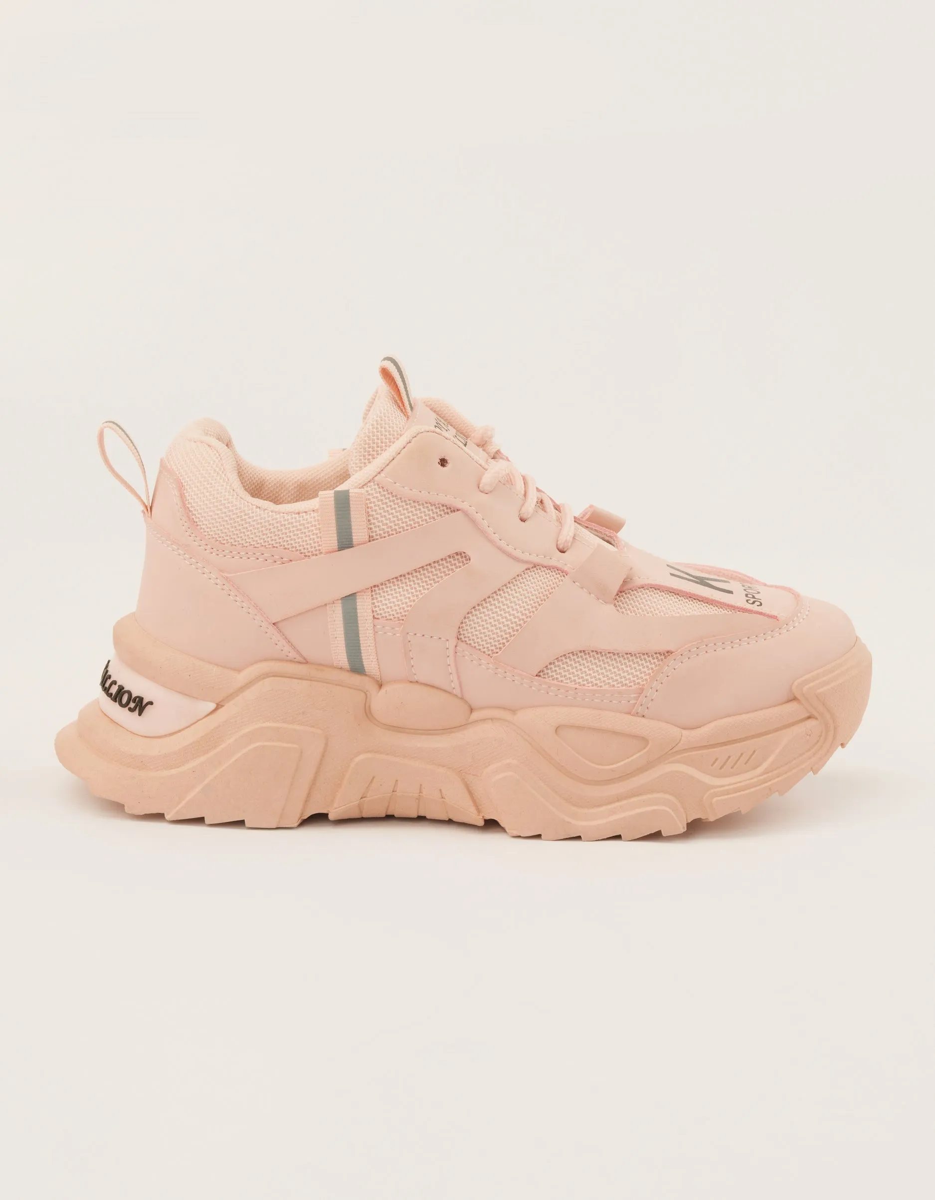 Blush Tread Bold Trainers