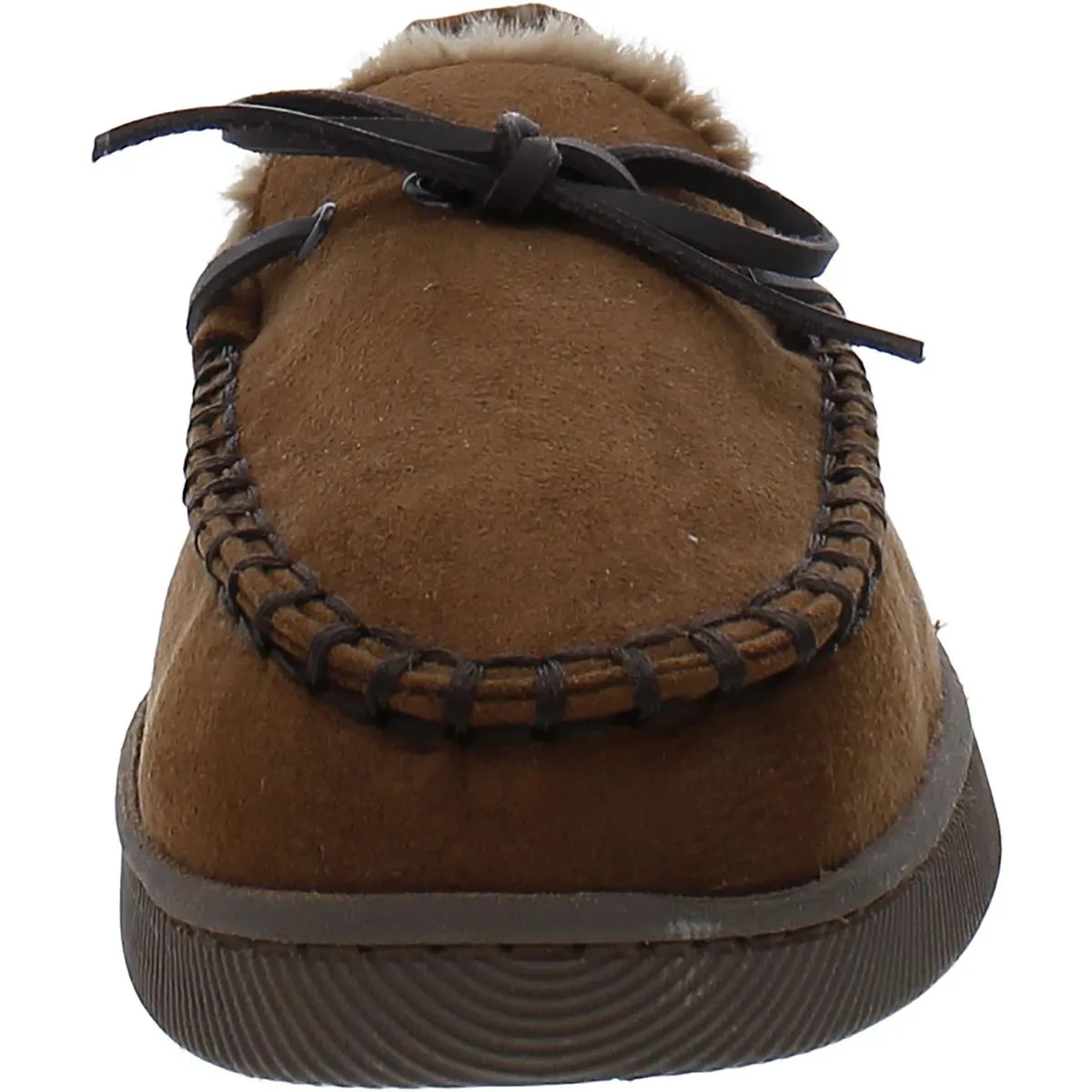 Club Room Mens Faux Fur Driving Moccasins