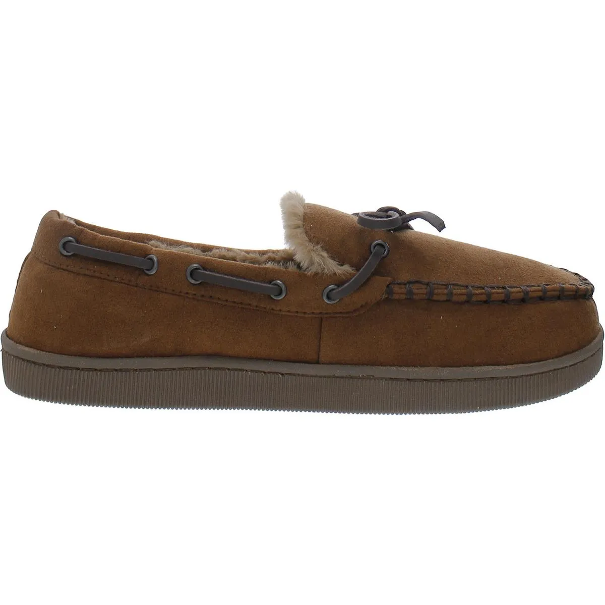 Club Room Mens Faux Fur Driving Moccasins