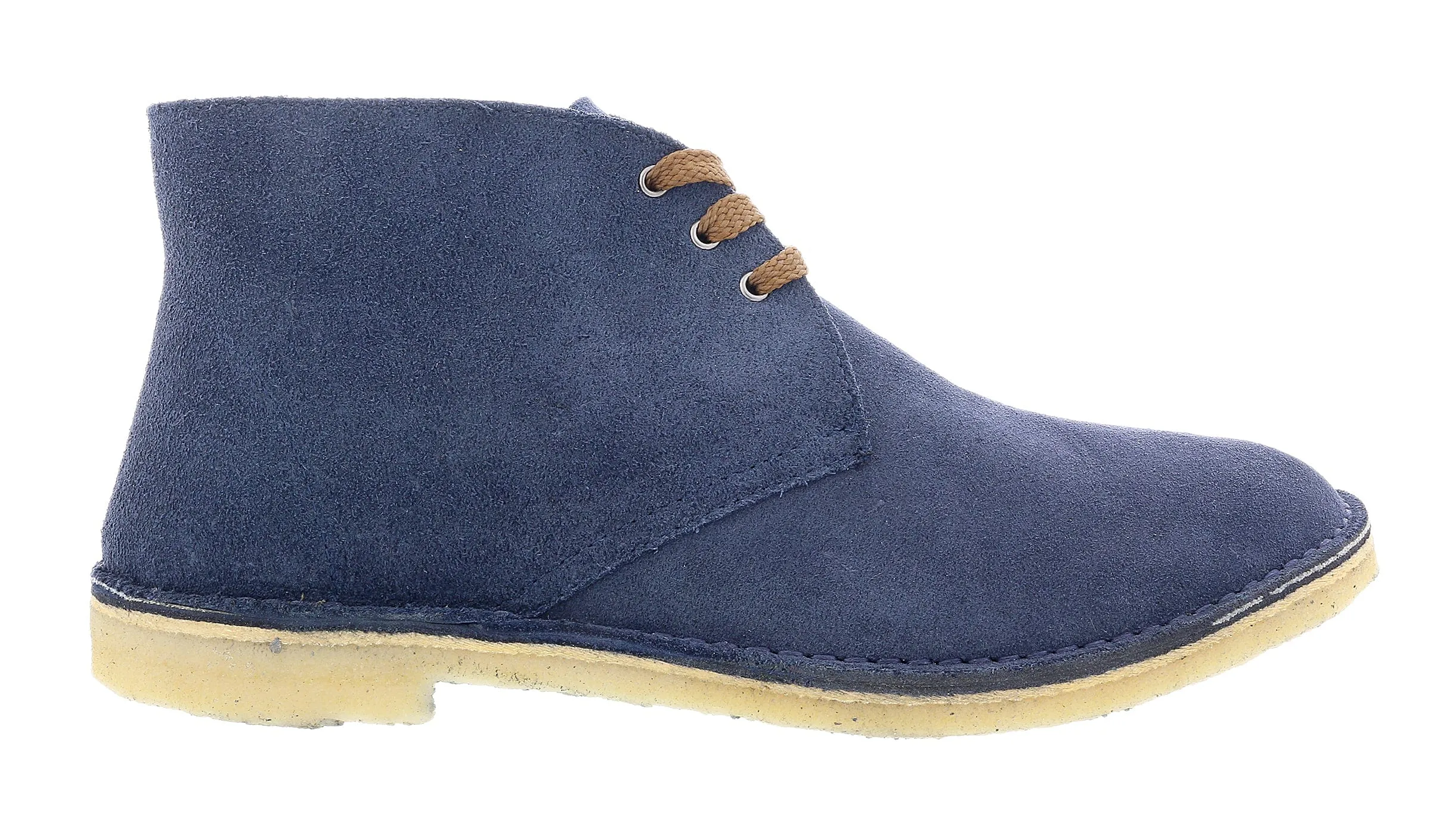DANIELA FARGION Navy Suede Leather Derby Shoes-
