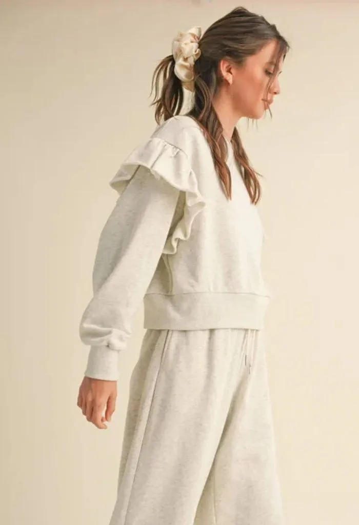 Doxi Ruffle Sweater