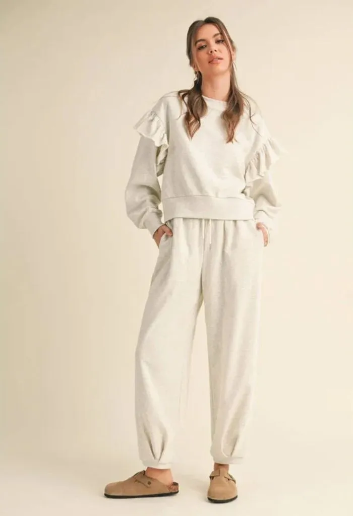 Doxi Ruffle Sweater