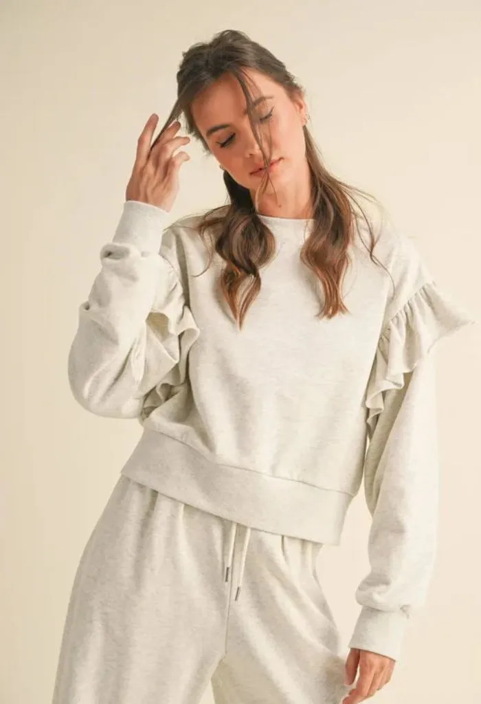 Doxi Ruffle Sweater