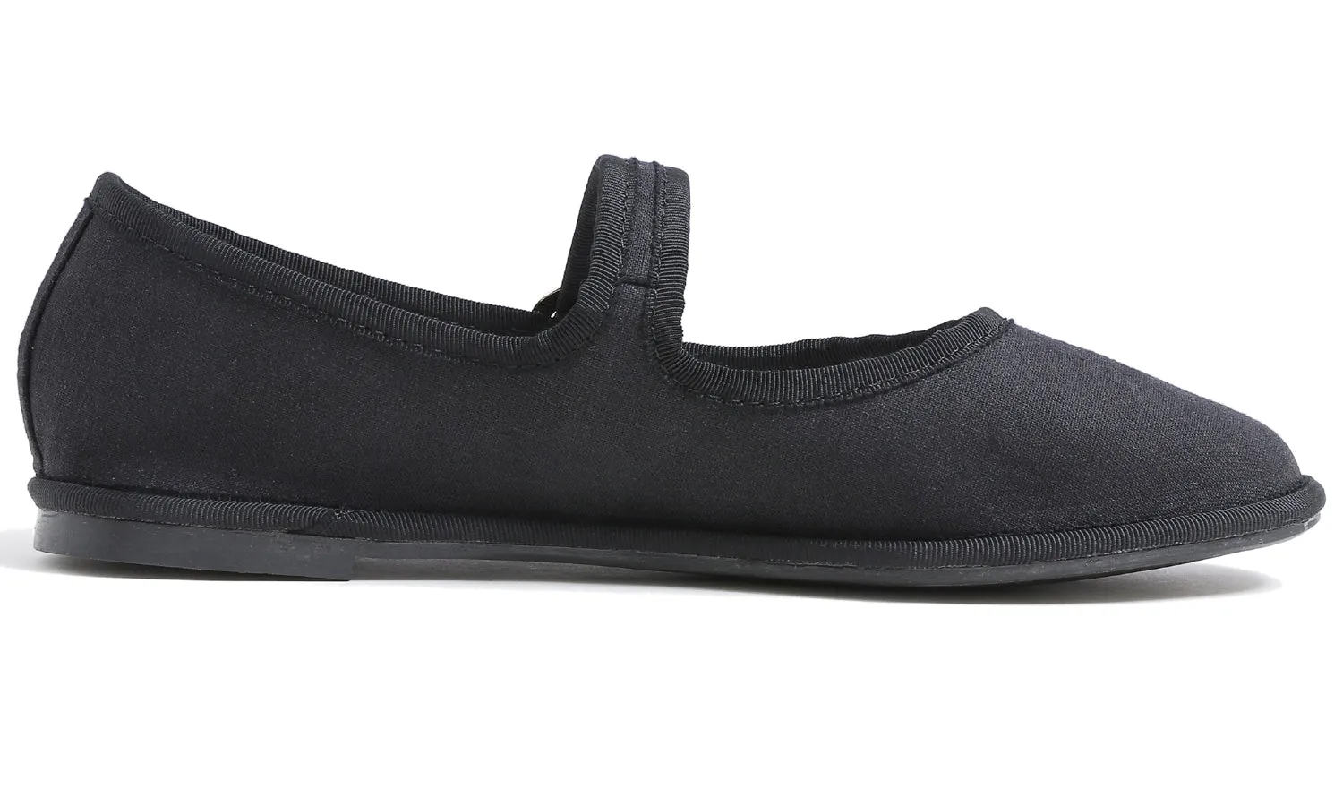 Fevrsole Women's Soft Breathable Mary Jane Memory Foam Cushioned Comfort Round Toe Metal Buckle Flats Walking Canvas Shoes