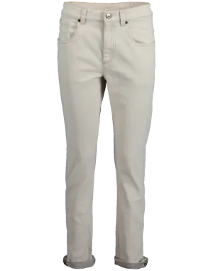 Five-Pocket Cropped Trouser