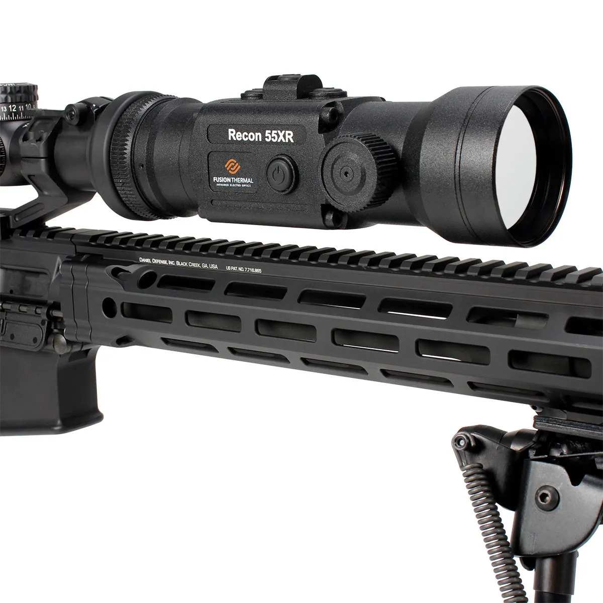 Fusion Thermal Recon 55XR-LH Left Hand Variant Thermal Clip-On - Day Scope Converter
