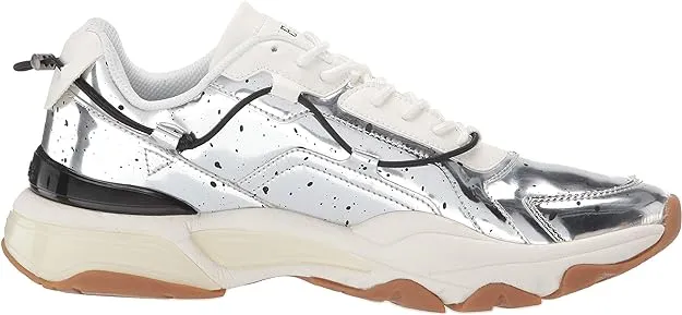 GUESS Men's Fintan Sneakers  Color Silver Size 12M