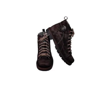 Haans Leather Boot Smoke