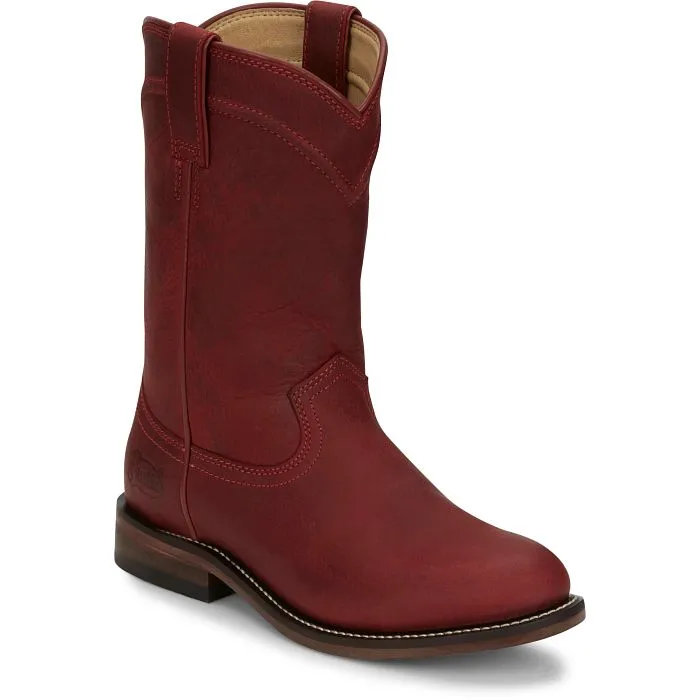 JUSTIN LADIES HOLLAND ROUND TOE BOOTS STYLE RP3310