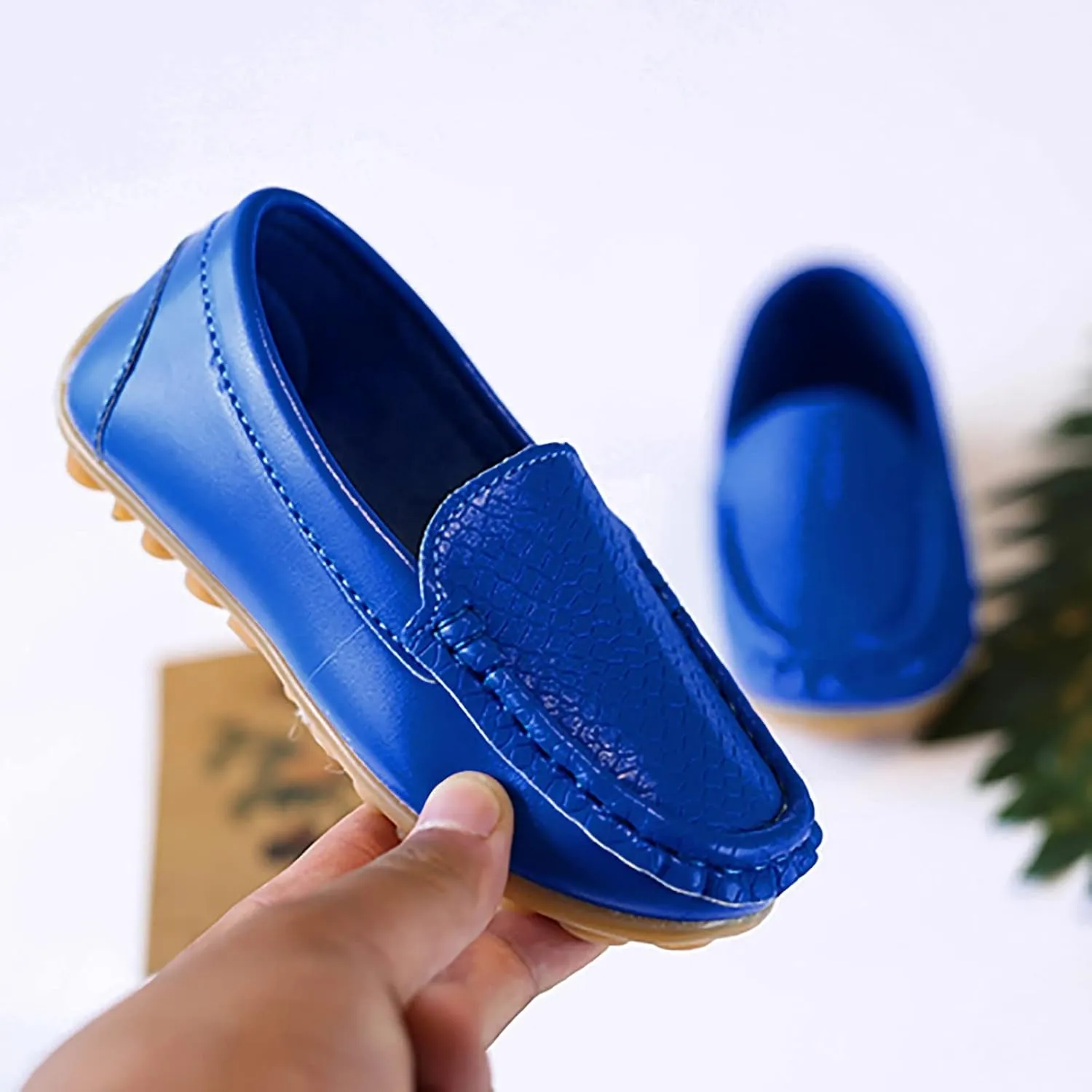 Kids Shoes Toddler Little Kid Boys Girls Soft Slip On Loafers Dress Flat Shoes Boat Shoes Low Top Shoes for Toddlers