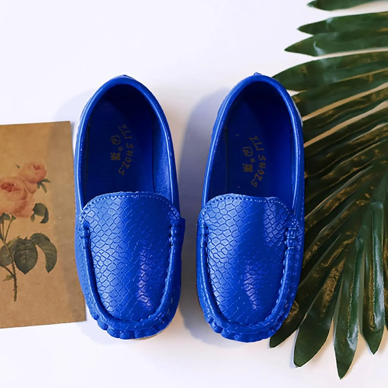 Kids Shoes Toddler Little Kid Boys Girls Soft Slip On Loafers Dress Flat Shoes Boat Shoes Low Top Shoes for Toddlers