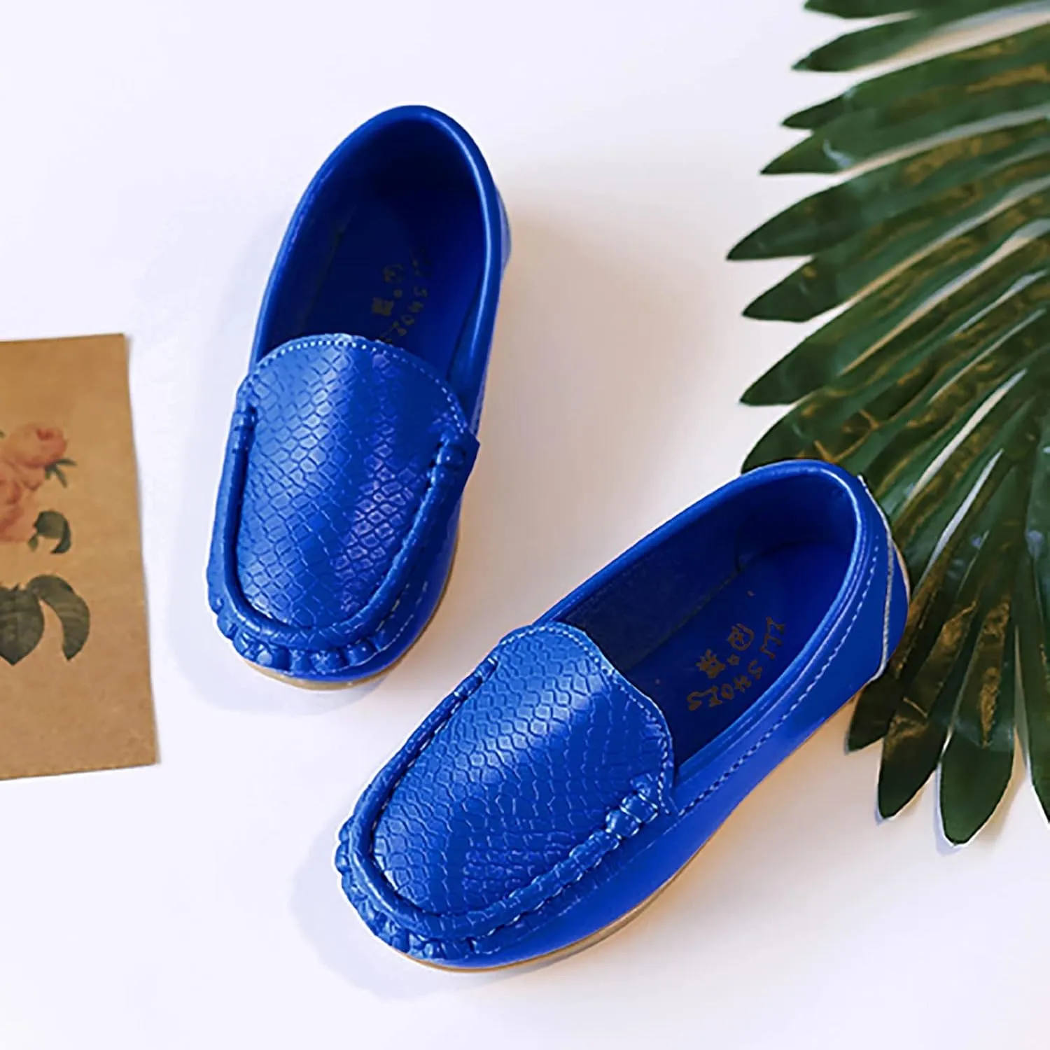Kids Shoes Toddler Little Kid Boys Girls Soft Slip On Loafers Dress Flat Shoes Boat Shoes Low Top Shoes for Toddlers