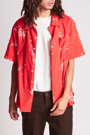 Lovitz S/S Woven - Red/White