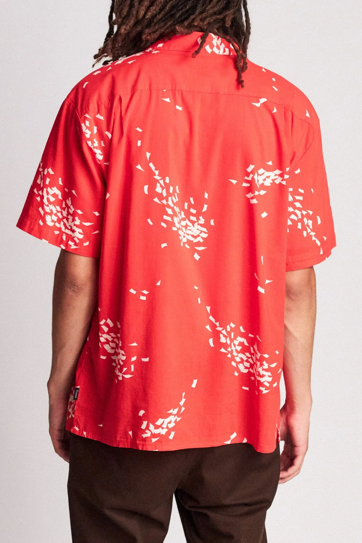 Lovitz S/S Woven - Red/White