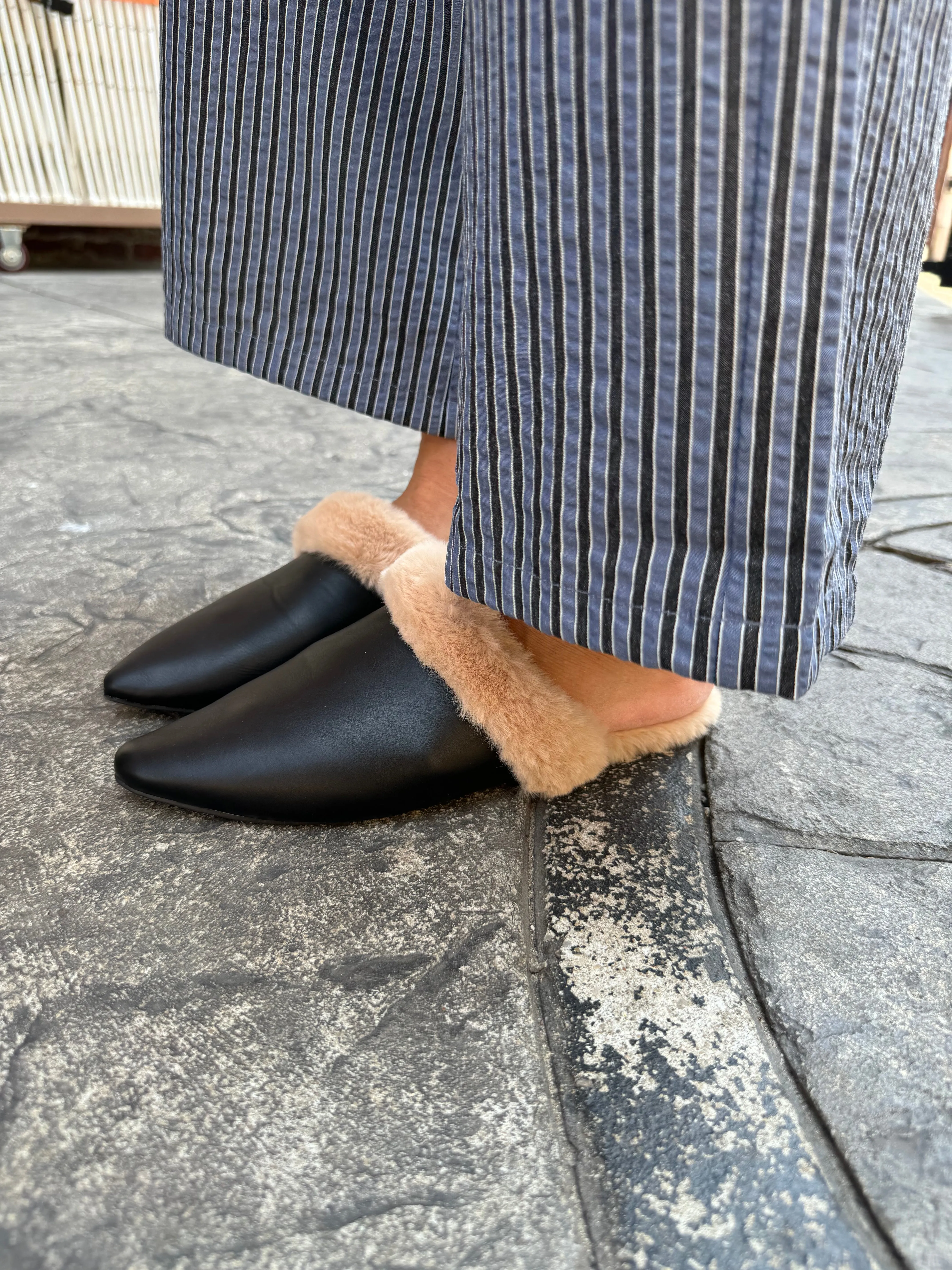 LUXE FUR MULE