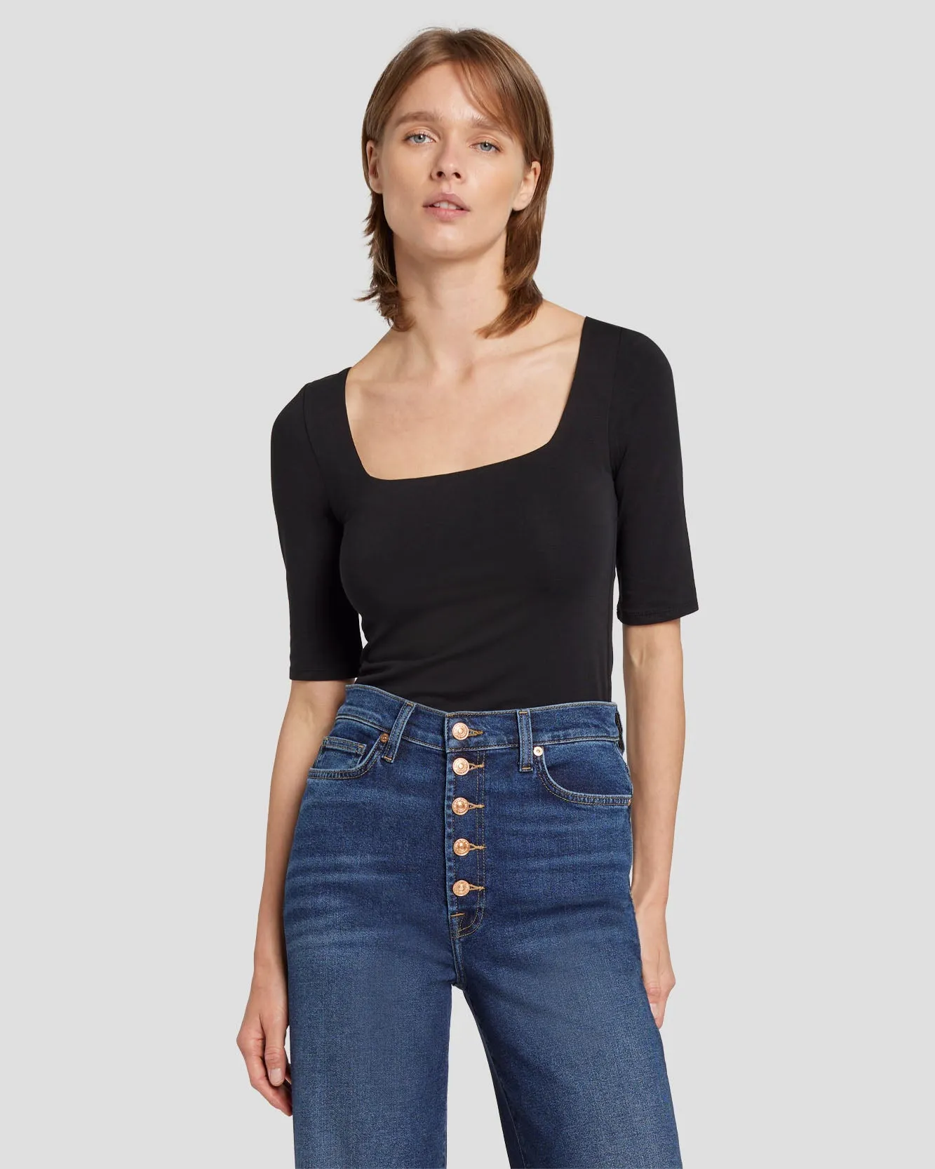 Luxe Vintage Ultra High Rise Jo in Deep Soul