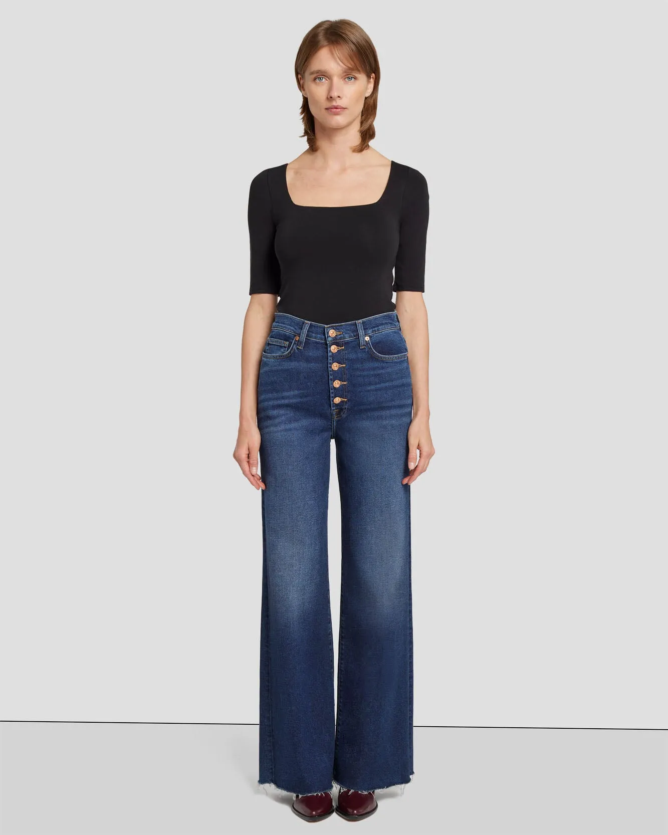 Luxe Vintage Ultra High Rise Jo in Deep Soul