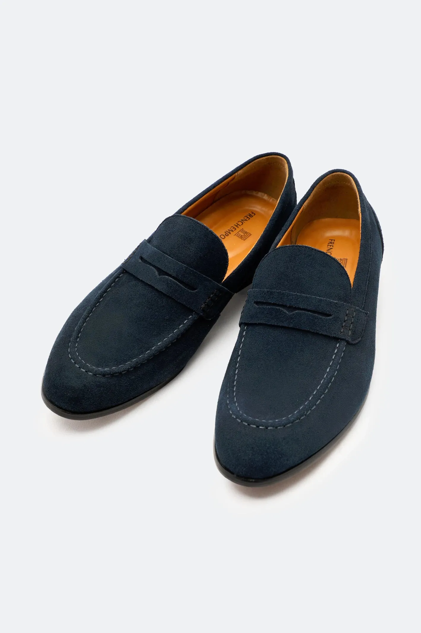 Navy Formal Mocassins Shoes