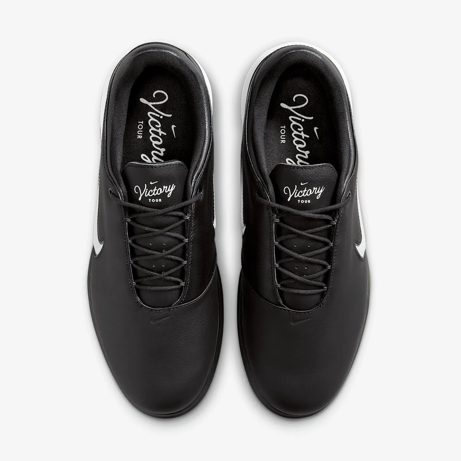 Nike Victory Tour 4 Golf Shoes (Wide) (HM6542-001, Black/Dark Smoke Grey/White)