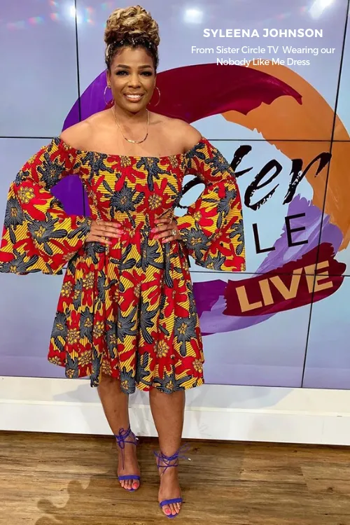 Nobody Like Me  African Smock Dress