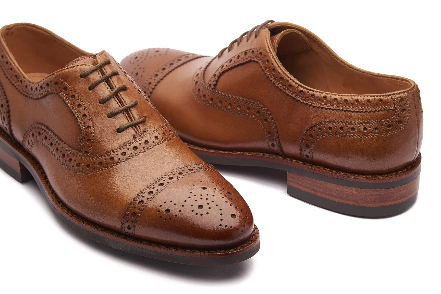 Nord, Quarter Brogue - Cognac | Hand Welted | Classics Collection