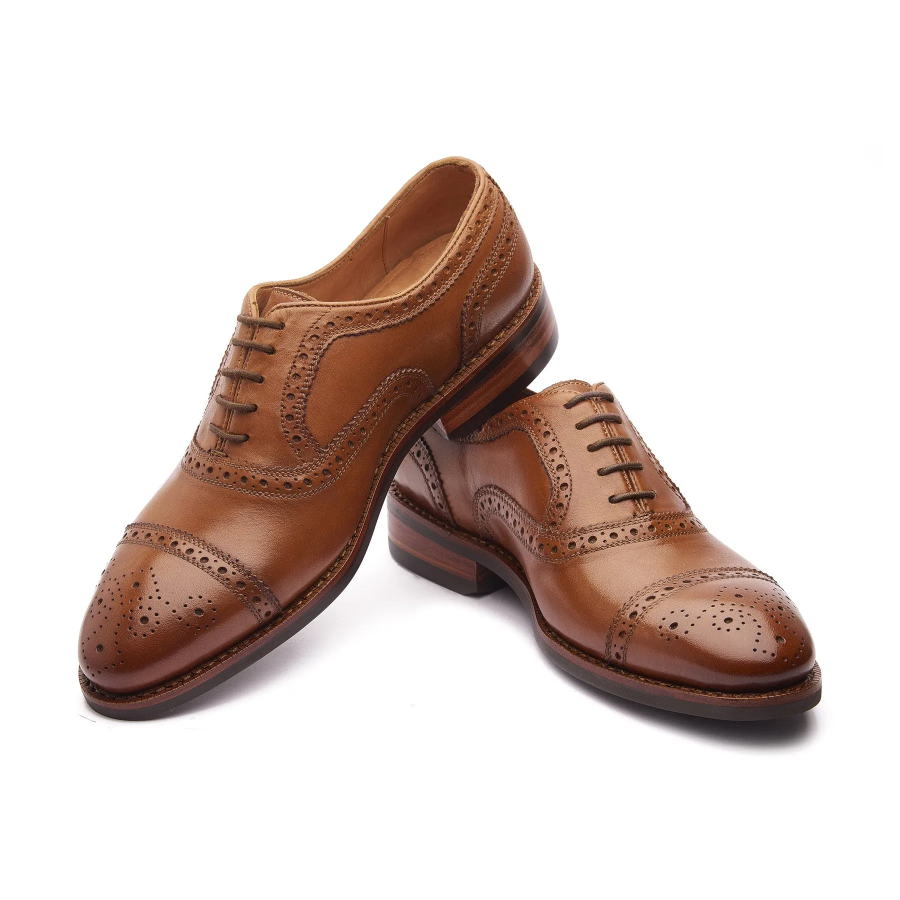 Nord, Quarter Brogue - Cognac | Hand Welted | Classics Collection