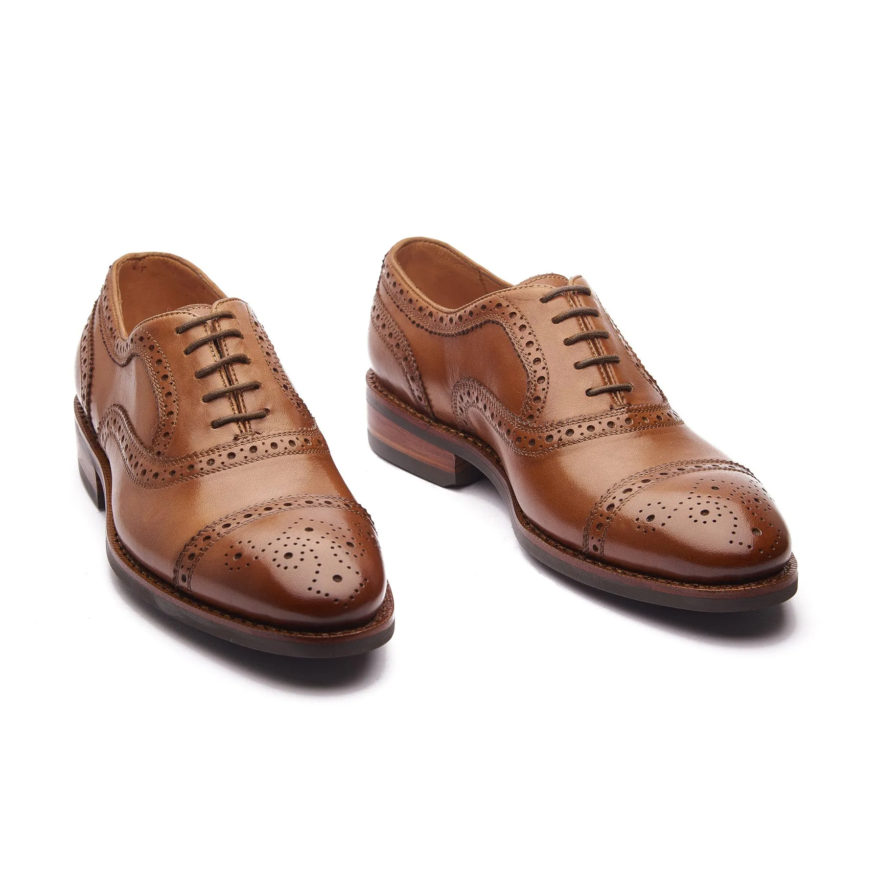 Nord, Quarter Brogue - Cognac | Hand Welted | Classics Collection