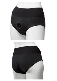 Panty harness with plug briefs small/medium