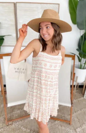 Piper Cream Tiered Mini Dress