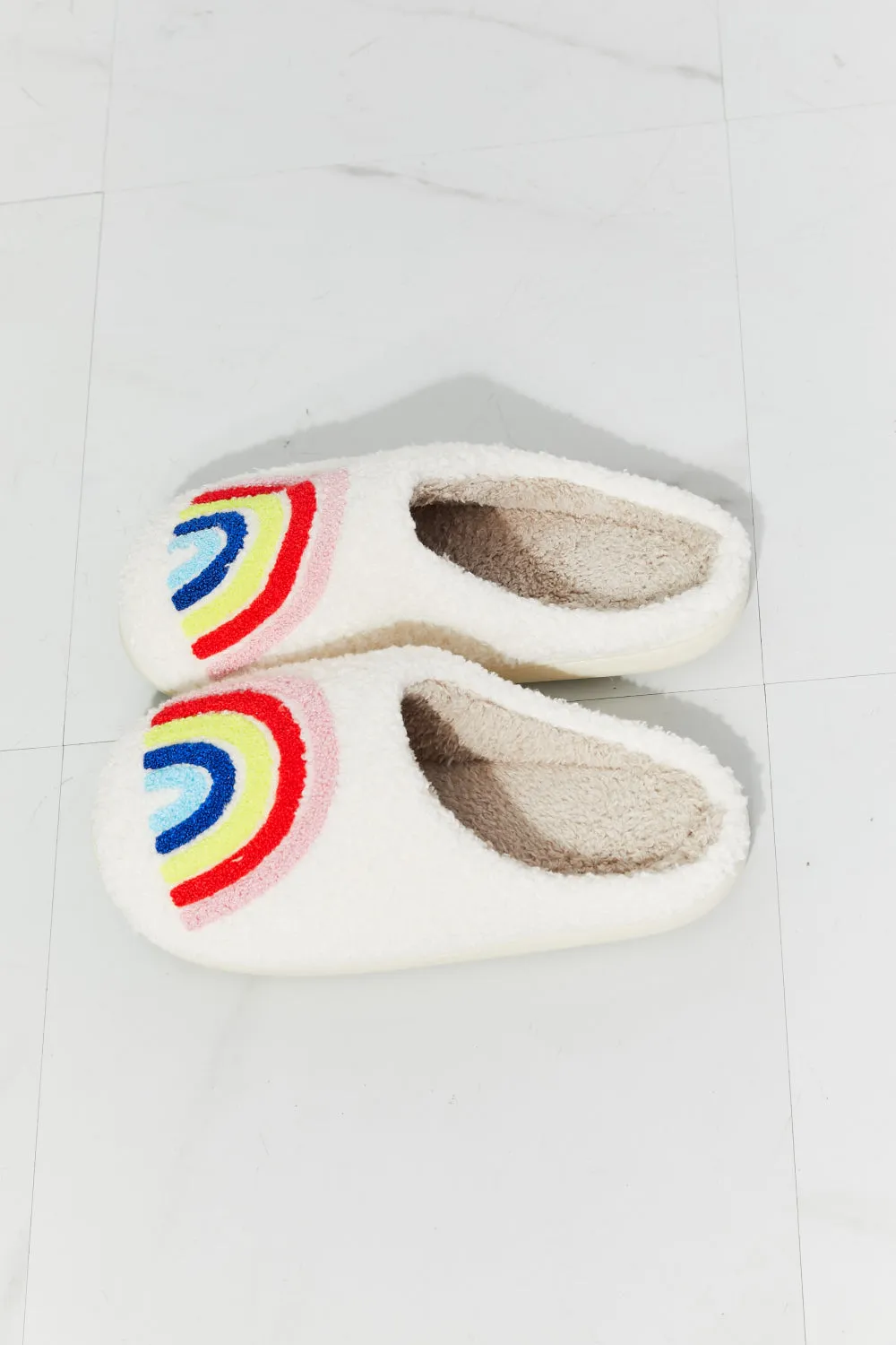 Rainbow Plush Slipper - ONLINE EXCLUSIVE