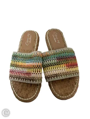 Sandals Flats By Circus By Sam Edelman In Multi-colored, Size: 11
