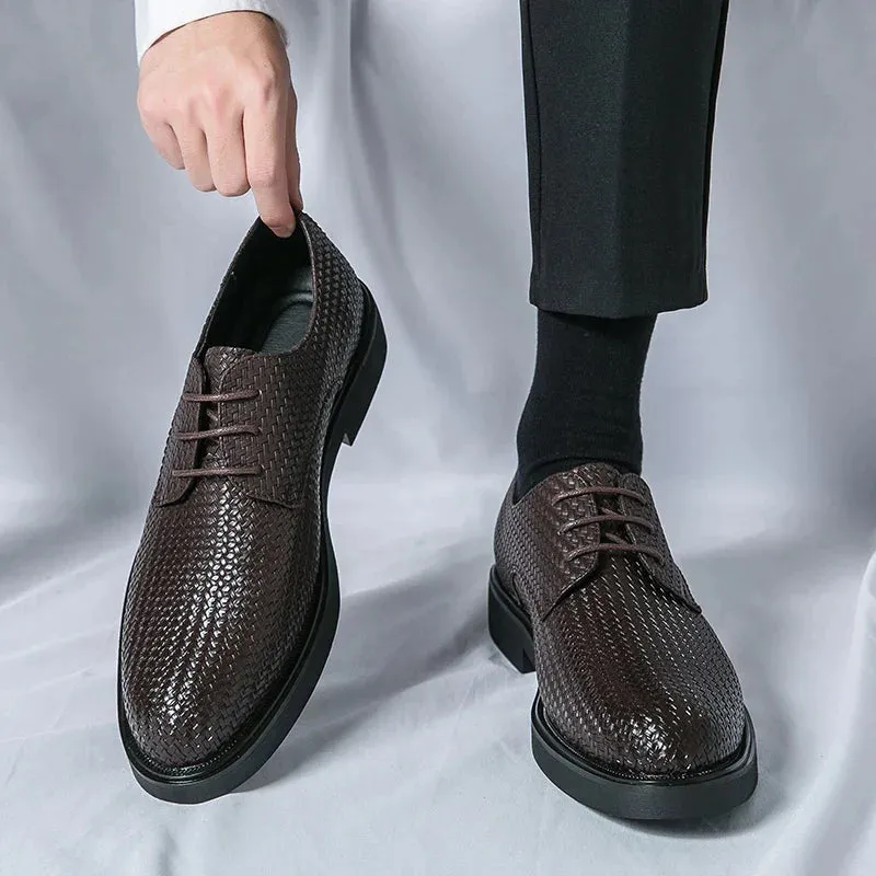 Santiago Oxfords Van Echt Leer