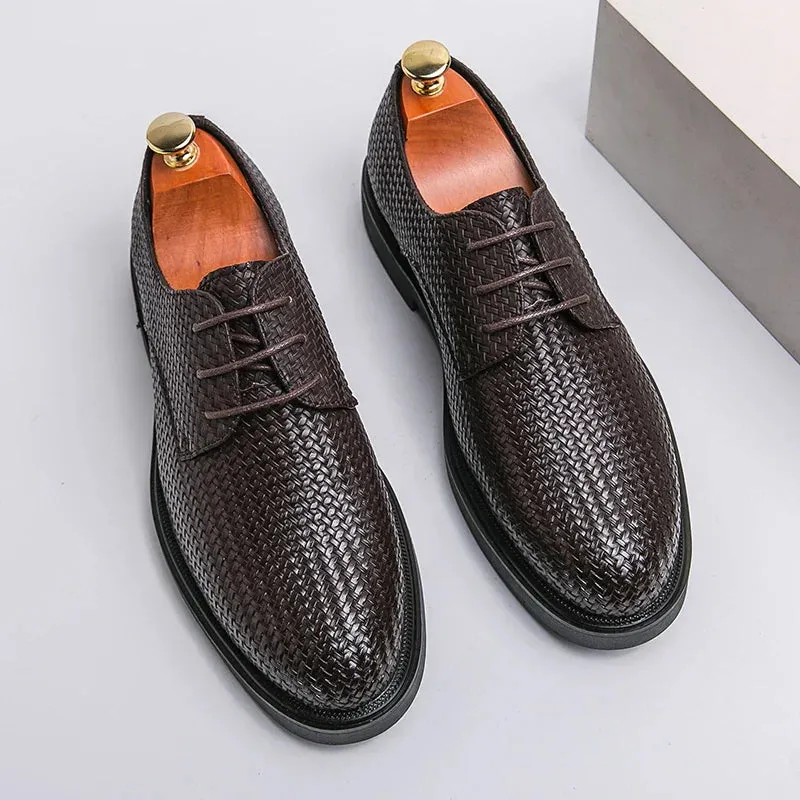 Santiago Oxfords Van Echt Leer