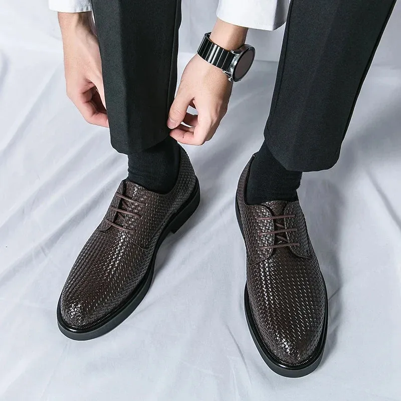 Santiago Oxfords Van Echt Leer