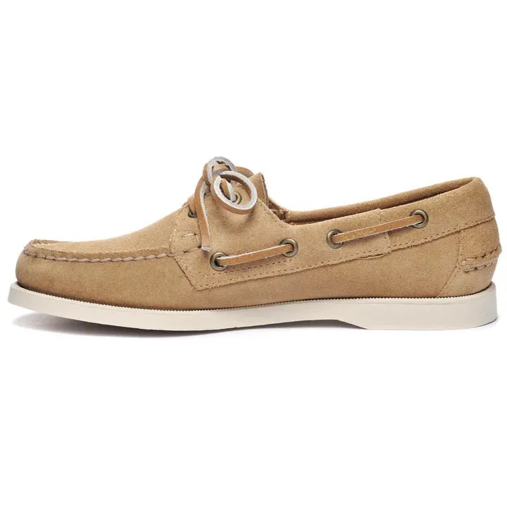 Sebago - Beige Camel Roughout Woman