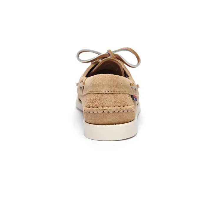 Sebago - Beige Camel Roughout Woman
