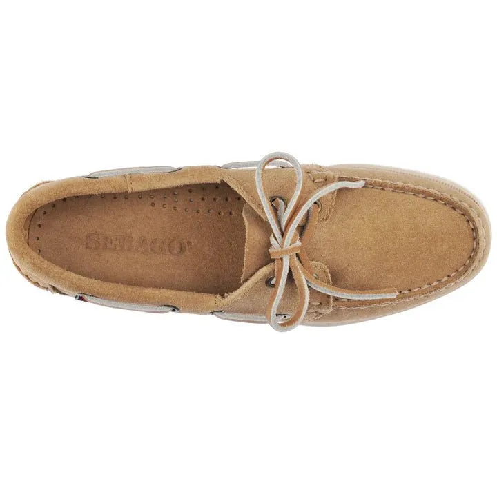 Sebago - Beige Camel Roughout Woman
