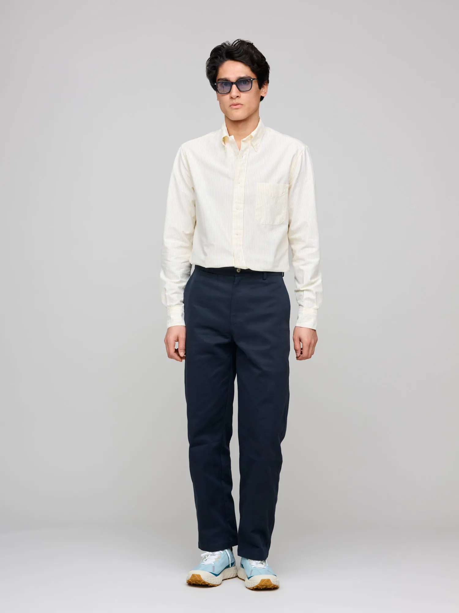 Spring Oxford, Yellow Stripe