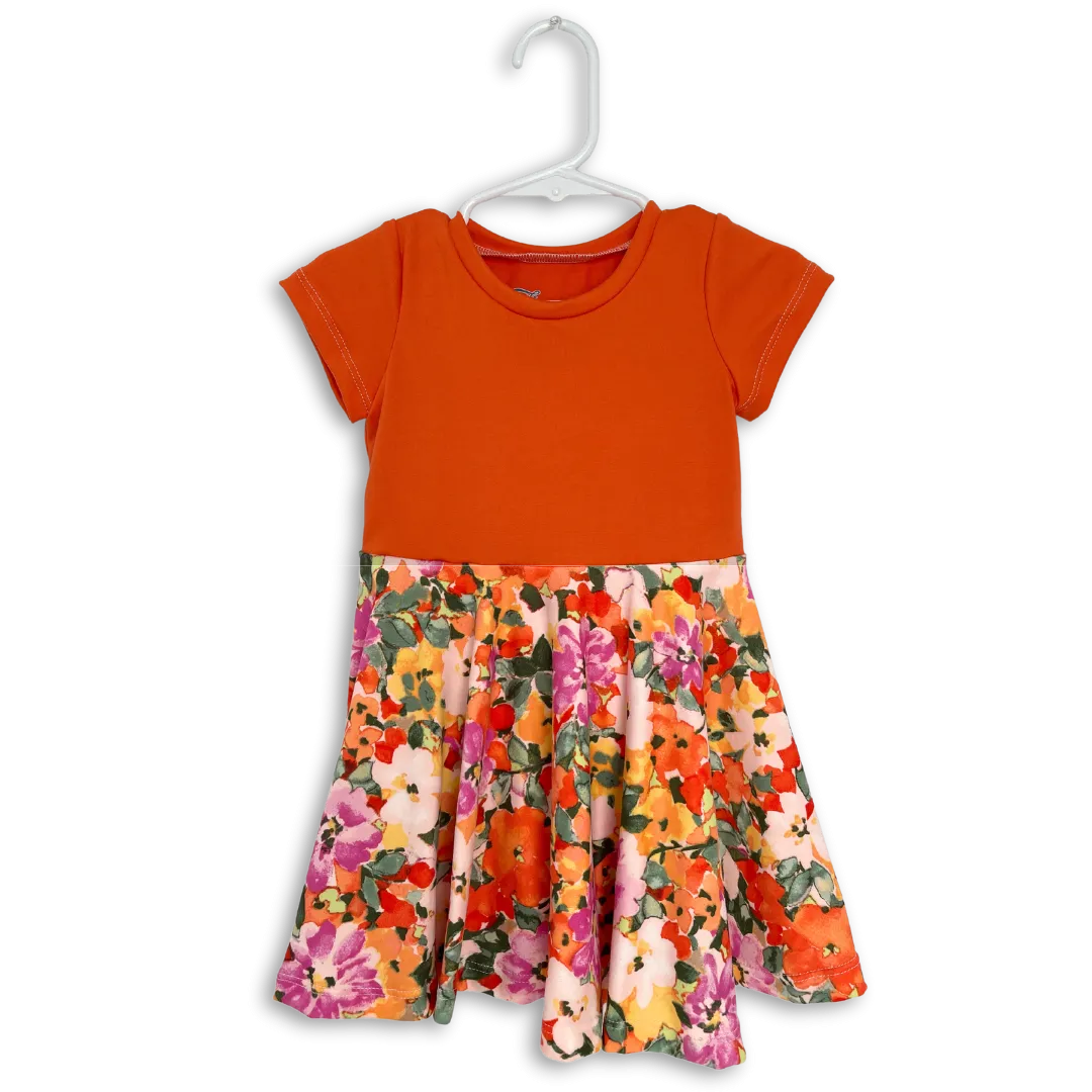 Spring Vibes Twirl Dress