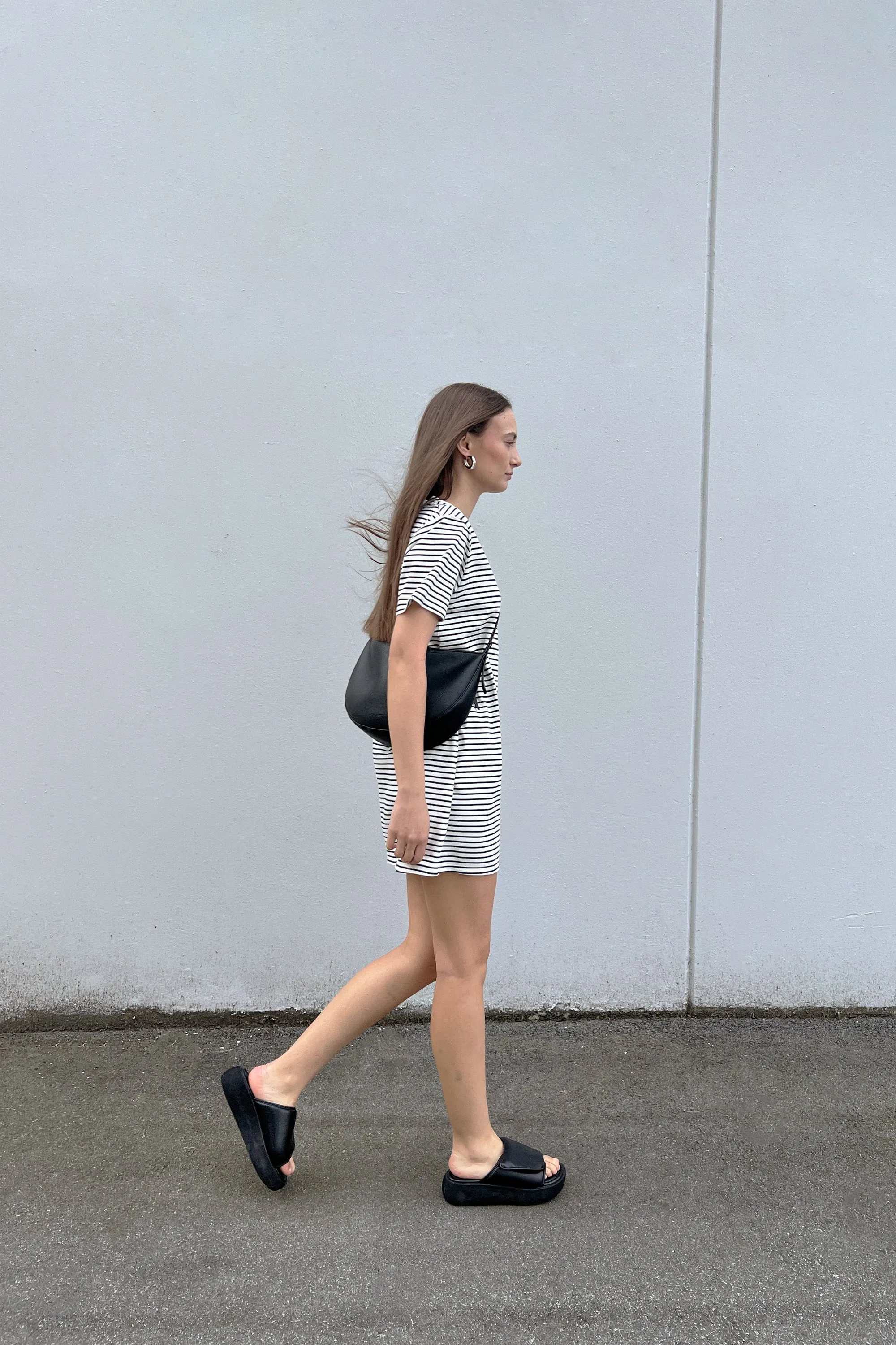 STRIPED T-SHIRT DRESS