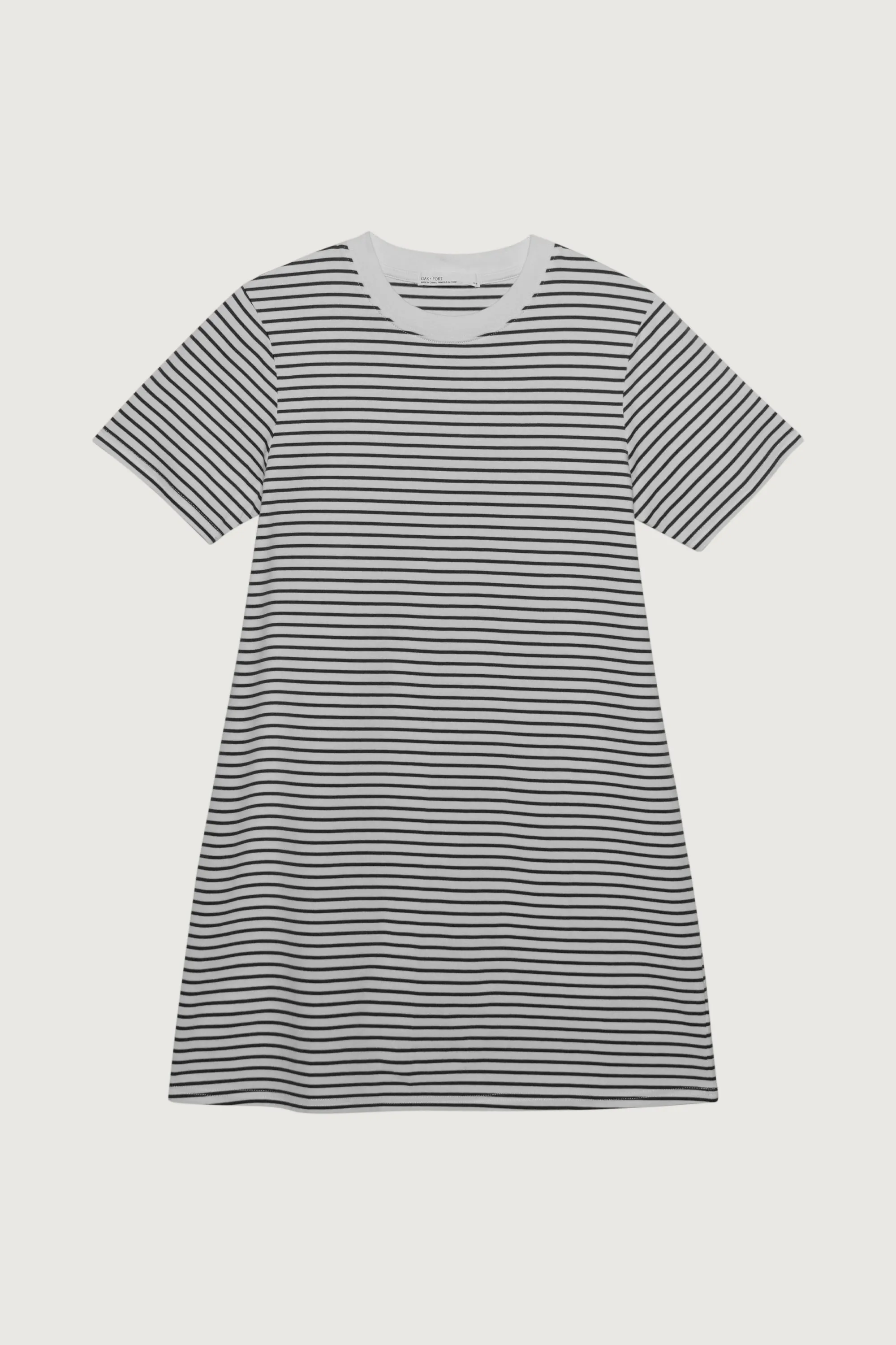 STRIPED T-SHIRT DRESS