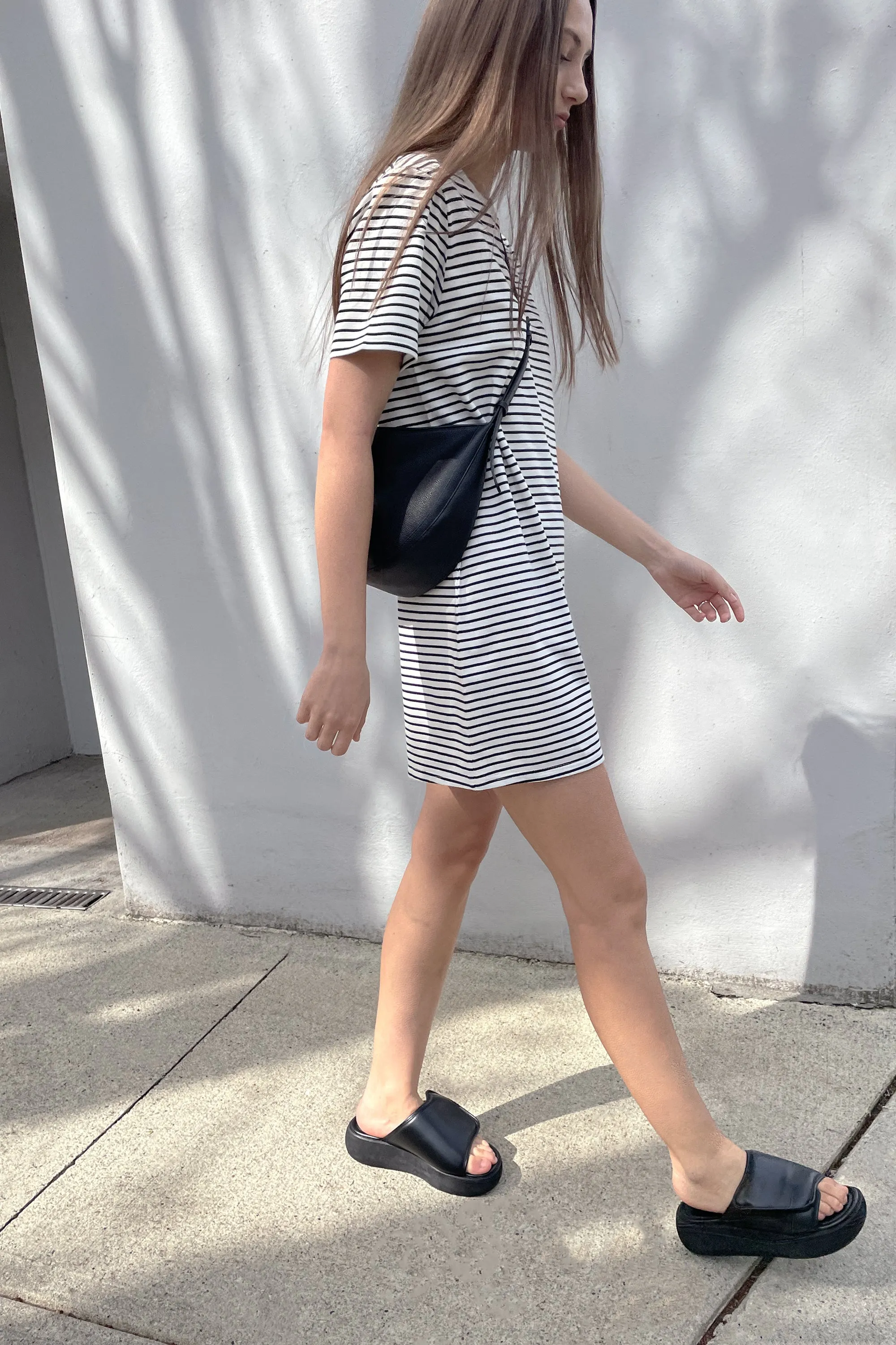 STRIPED T-SHIRT DRESS
