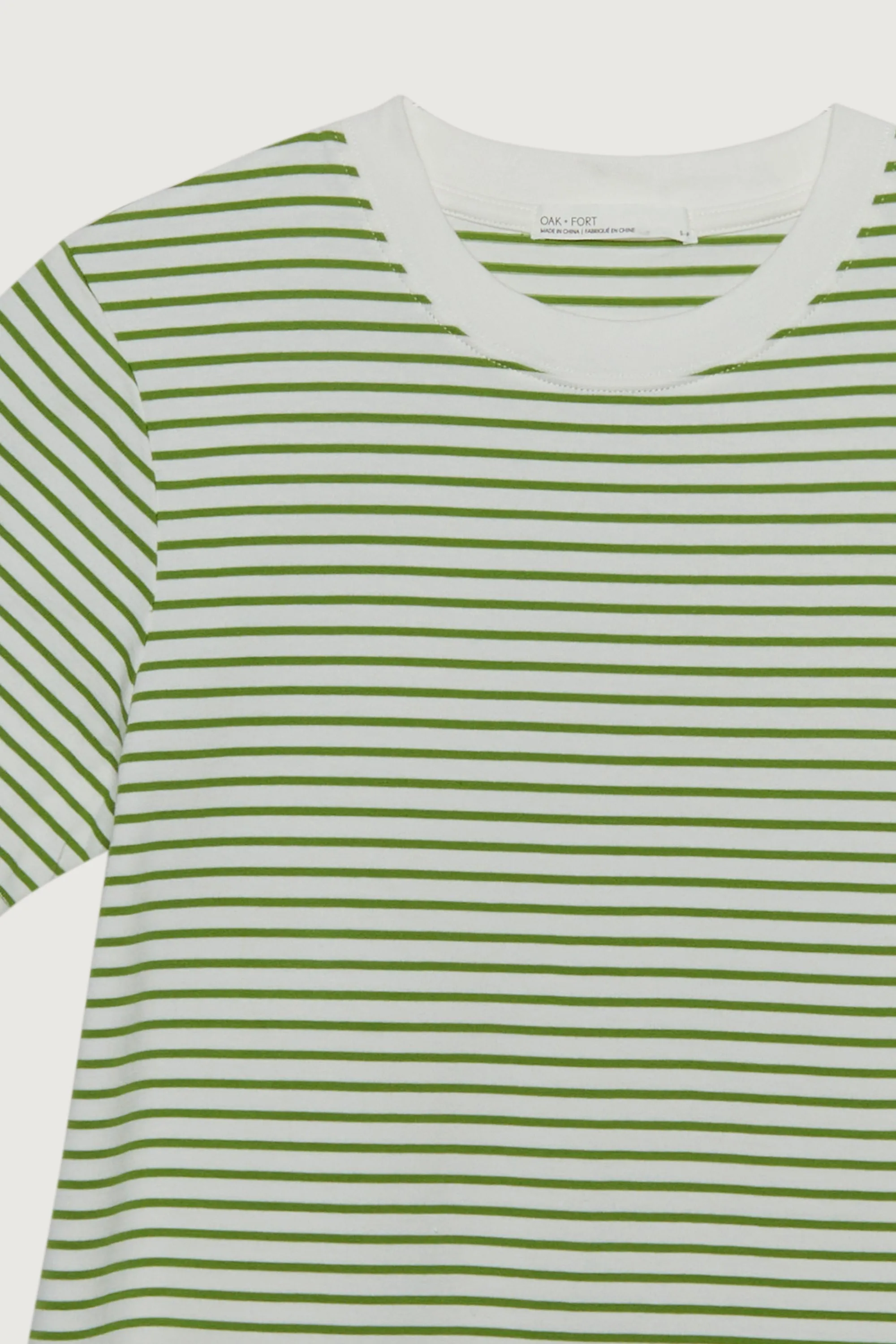 STRIPED T-SHIRT DRESS