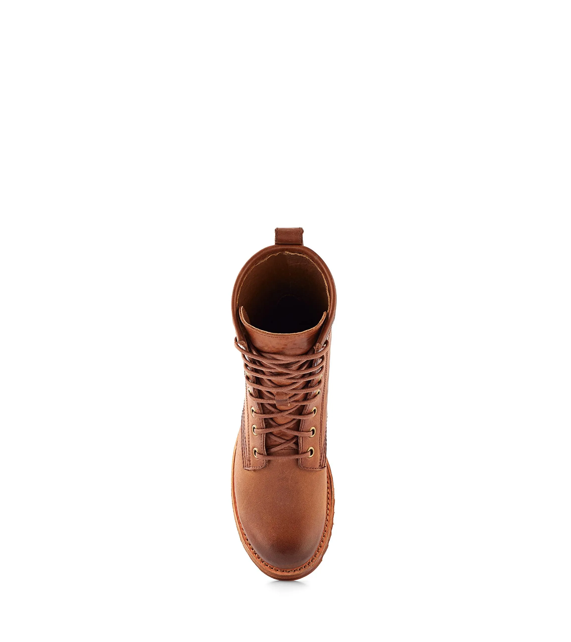 The Frye Company Women's Caramel Veronica Size 7.5 Oiled Vintage Leather Boots