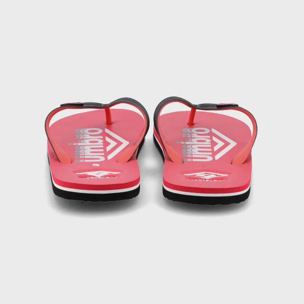 Umbro Mens Split Chevron Thong Red/Multi _ 182082 _ Red
