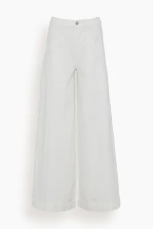Velma Denim Jeans in White